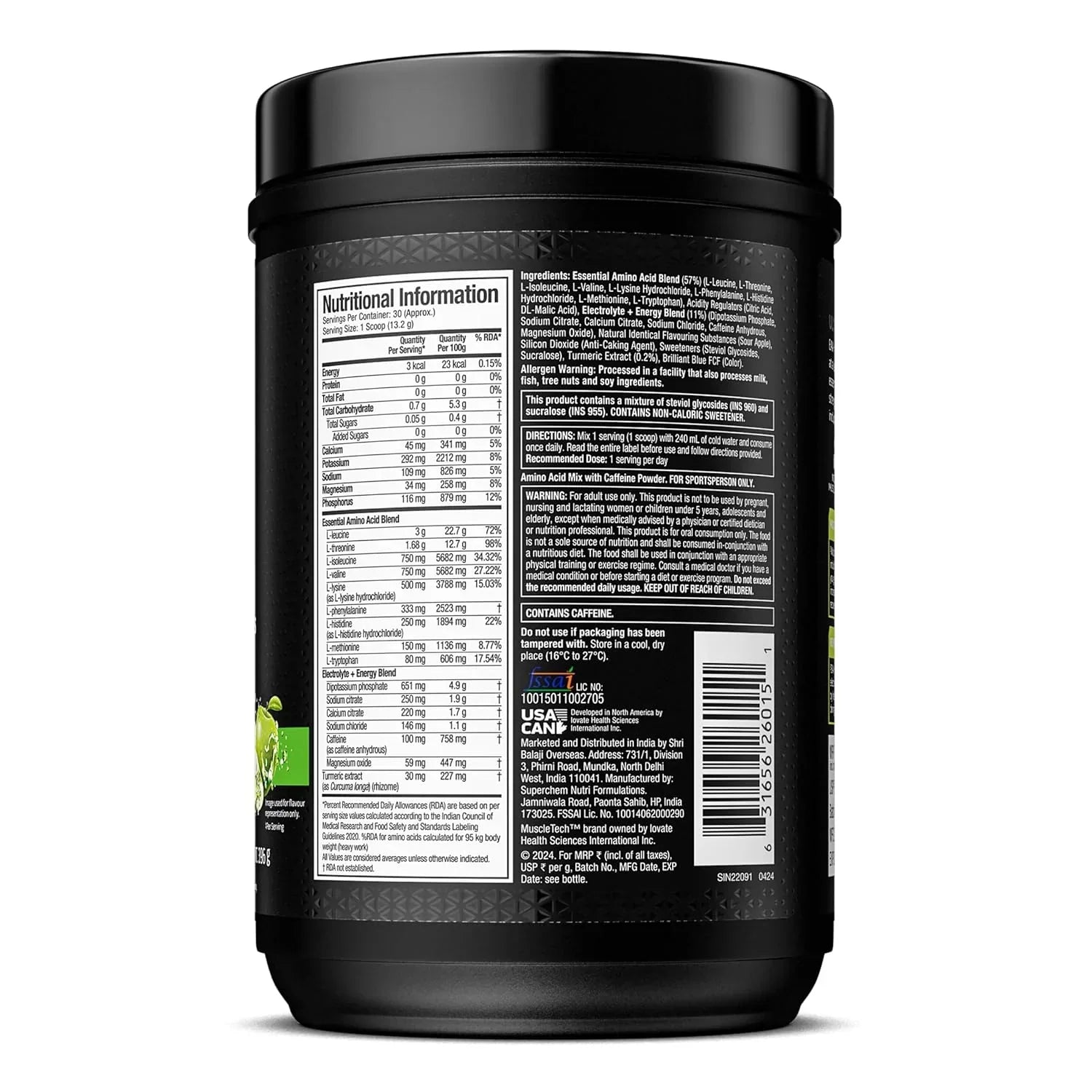 Muscle tech eaa