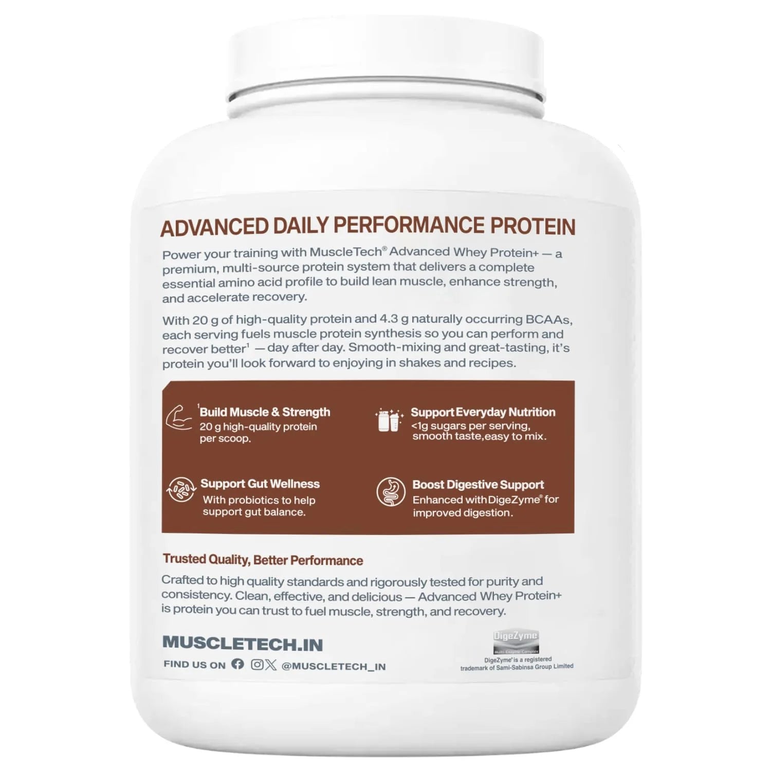 MuscleTech Advance Whey Protein