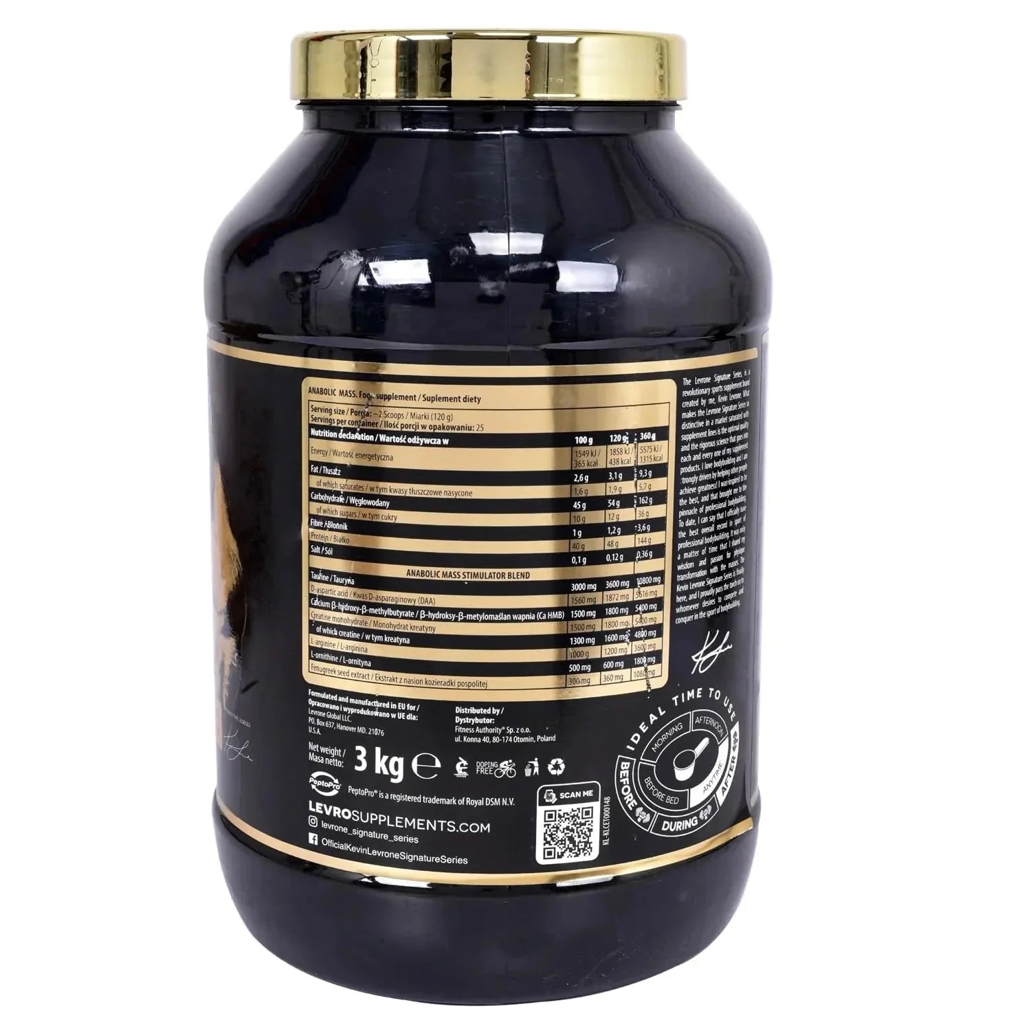 Kevin Levrone Anabolic Mass Gainer