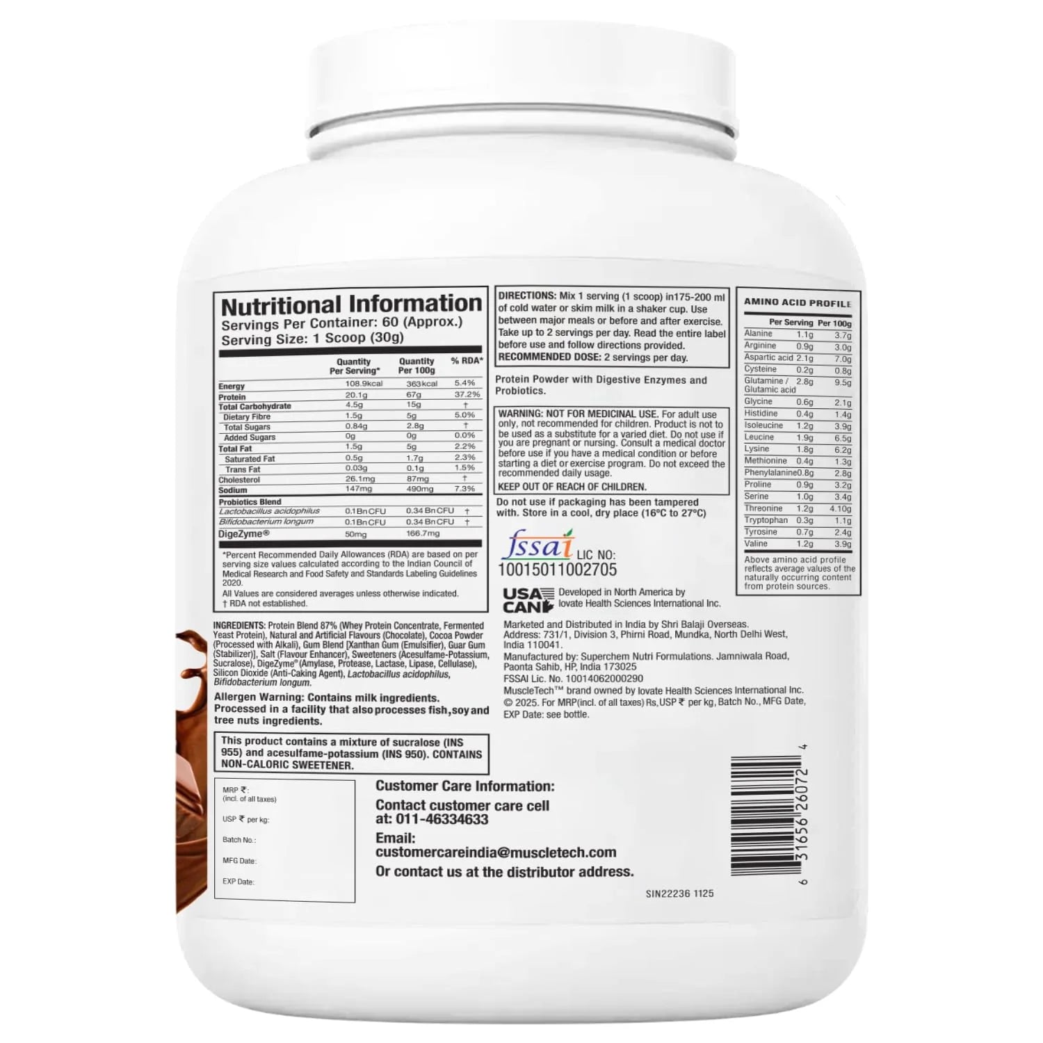 MuscleTech Advance Whey Protein