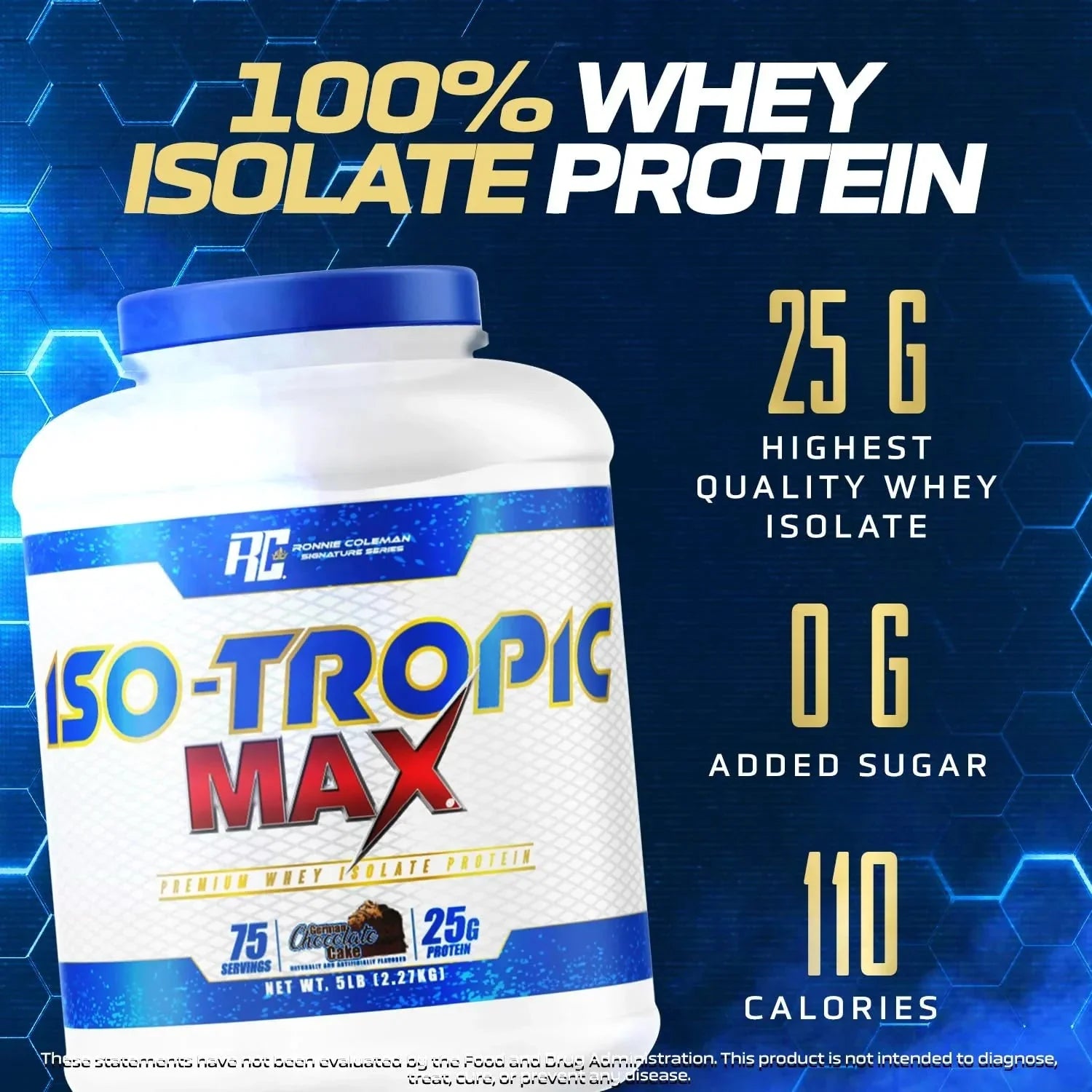 Ronnie coleman isotropic max