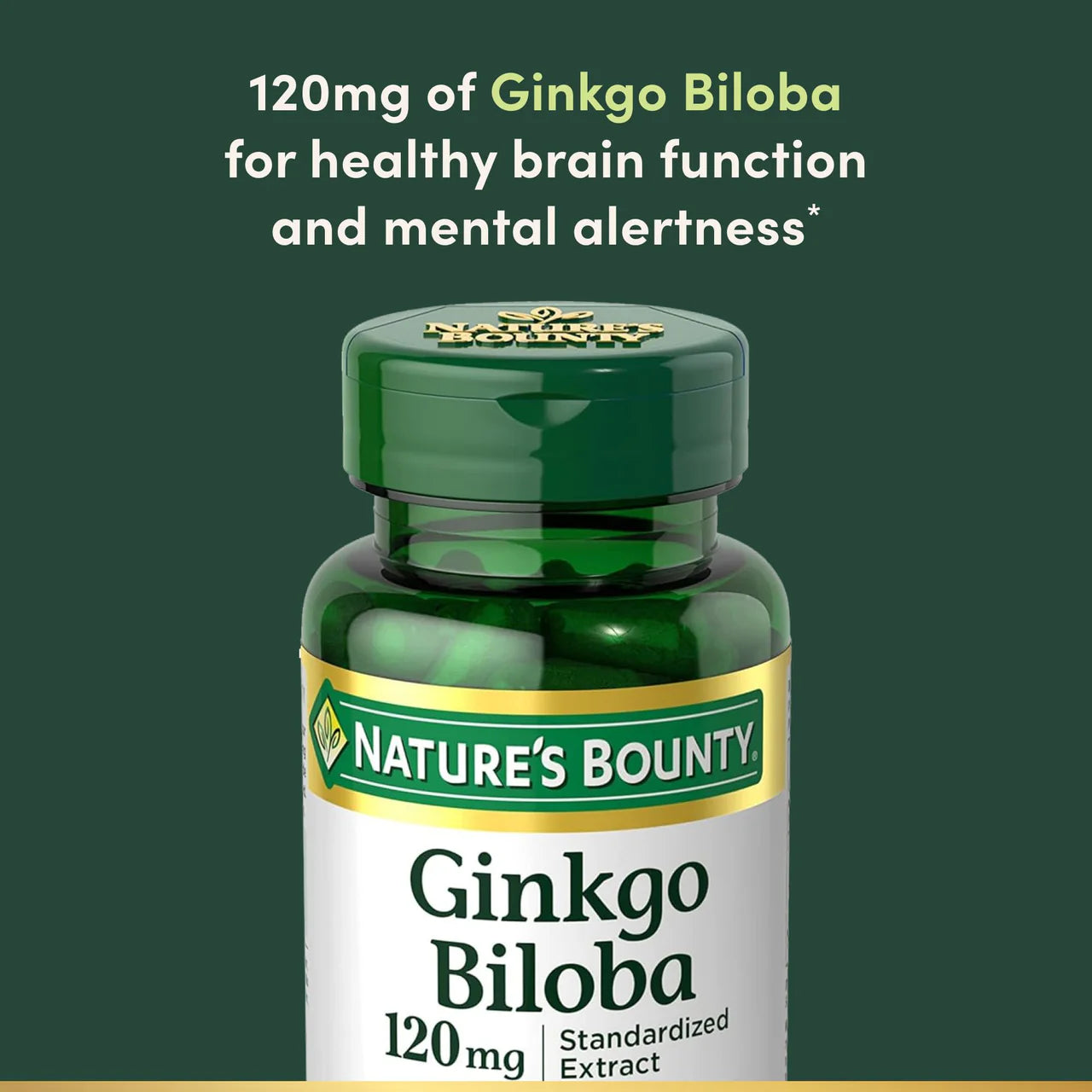 Nature's Bounty Ginkgo Biloba Capsules