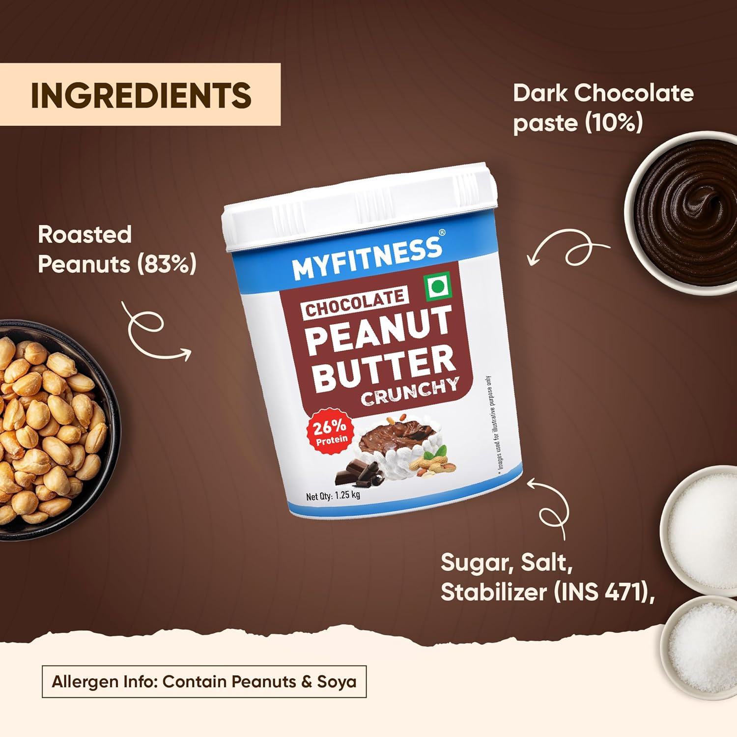 MYFITNESS Choco PB Crunchy