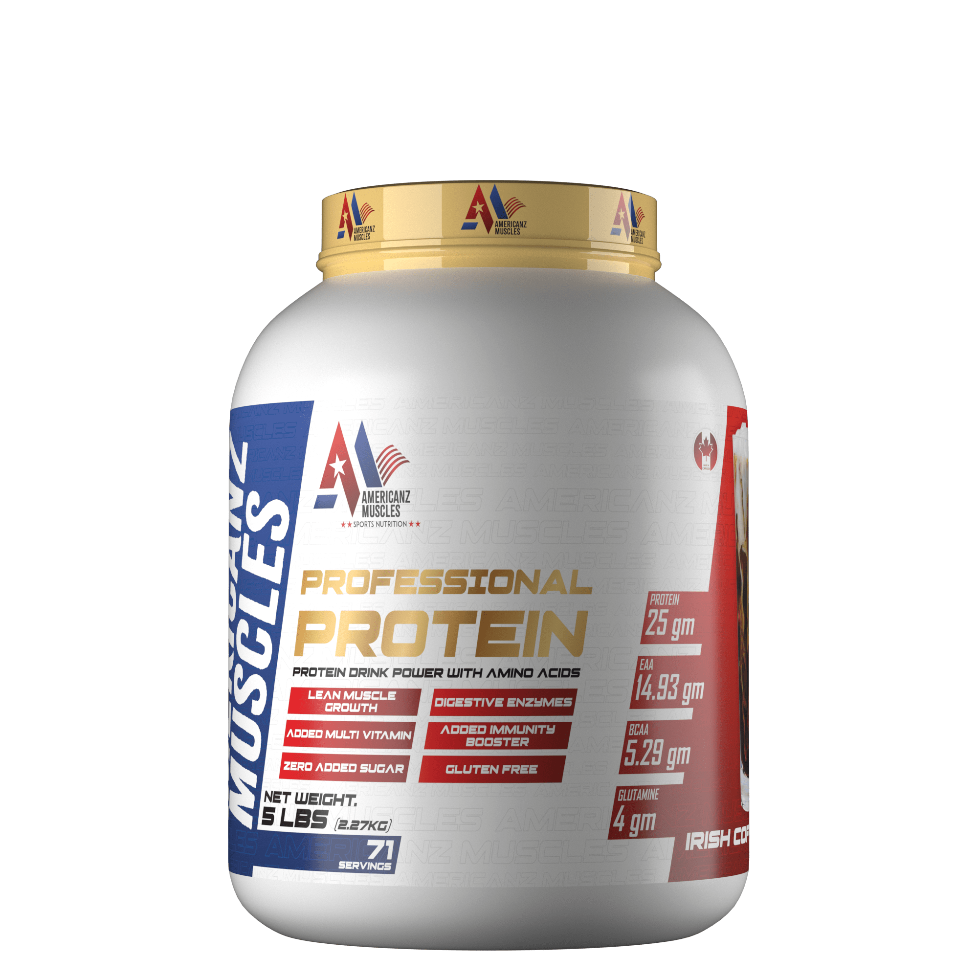 American muscle whey 5lbs/2.27KG