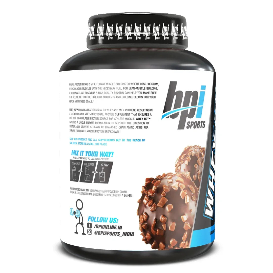 BPI Sports Whey Protein Powder