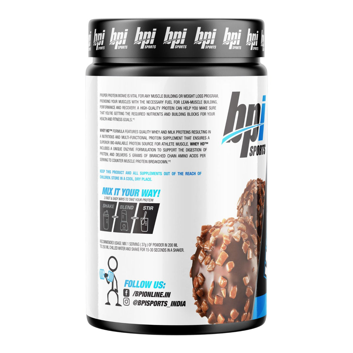 BPI WHEY HD 1KG