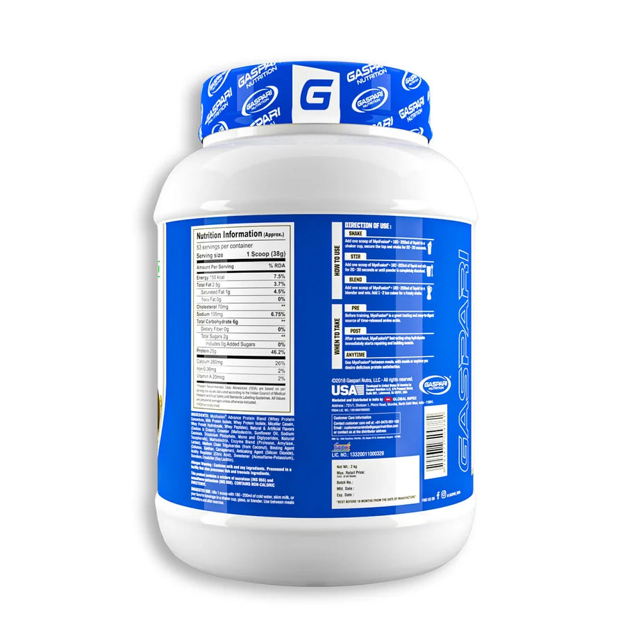 GASPARI MAYOFUSION 4.4LBS 2KG