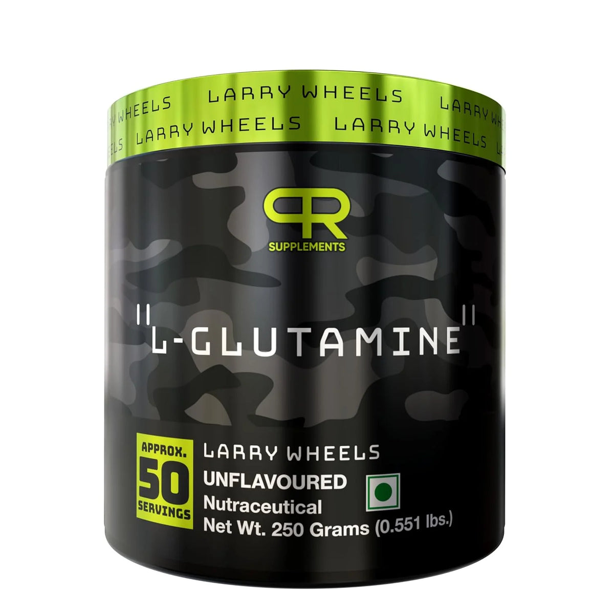 LARRY WHEELS GLUTAMINE 250 GRAMS