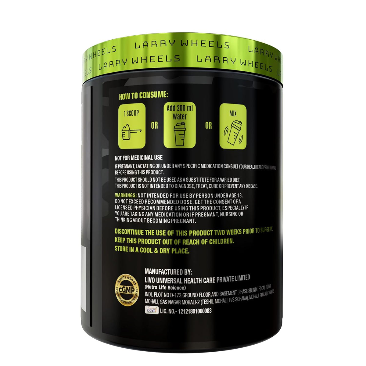 LARRY WHEELS TRI CREATINE