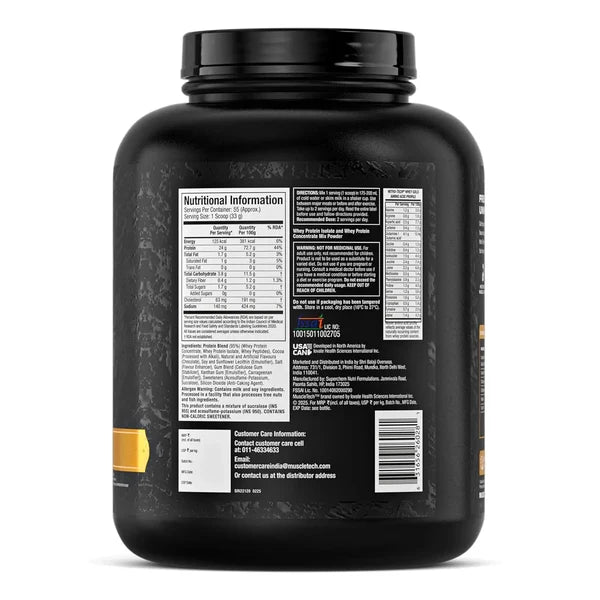 NITRO TECH WHEY GOLD 3.8LBS 1.7KG