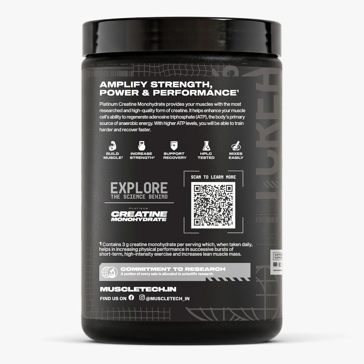 MUSCLETECH CREATINE FLAVOURED
