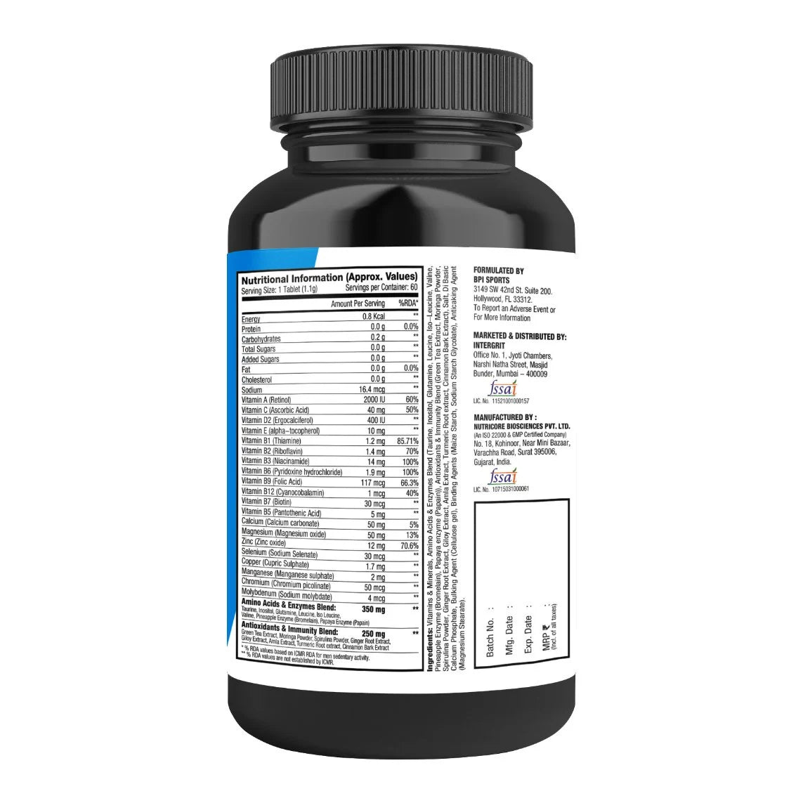 Bpi multi 60tab