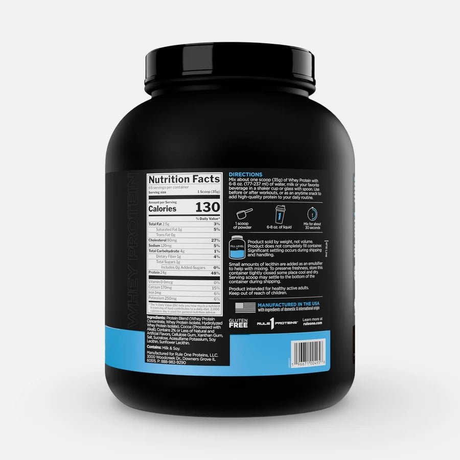 RULE 1 WHEY PROTIEN 5LBS 2.25KG