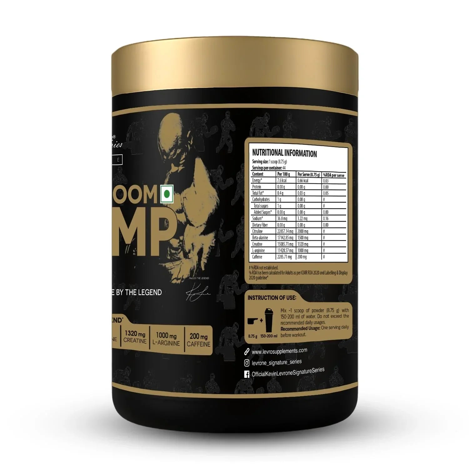 KEVIN LEVRONE SHABOOM PUMP 44SERVING
