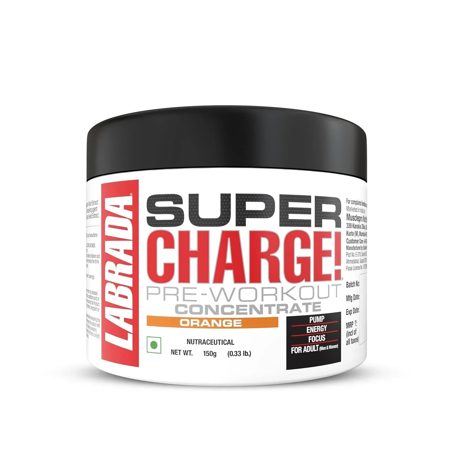LABRADA SUPER CHARGE 30 SERVING