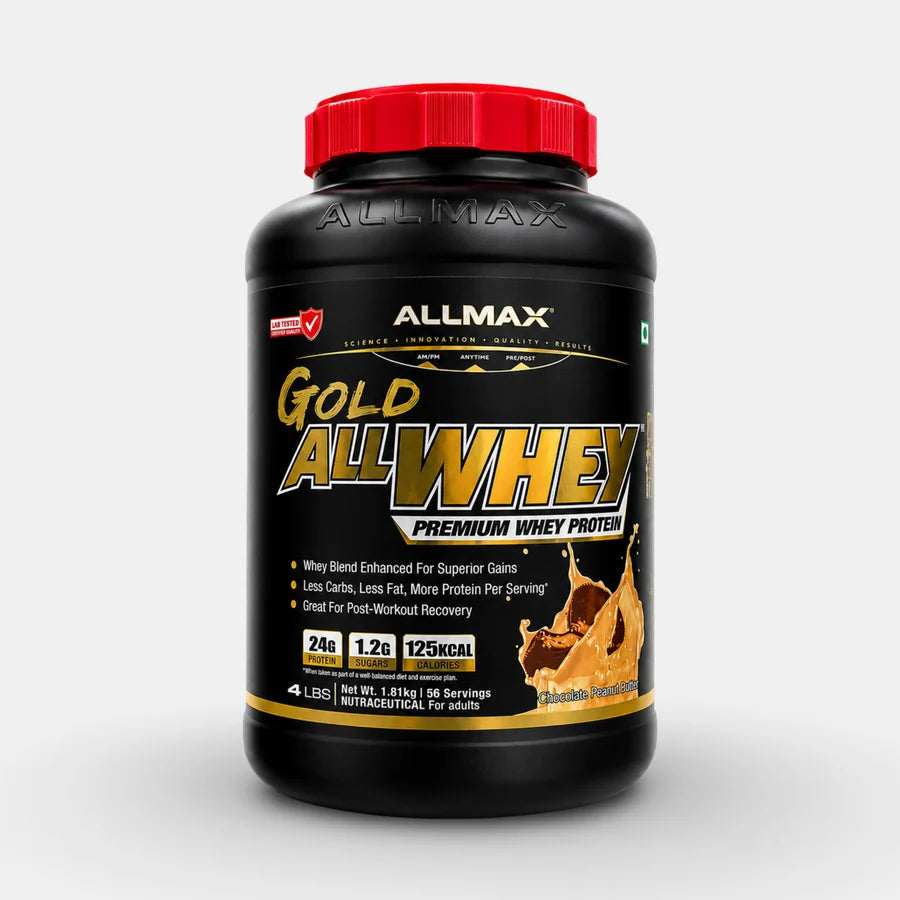 ALLMAX GOLD ALLWHEY 4LBS/1.8KG