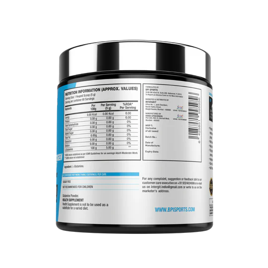 Bpi sports glutamine 300g