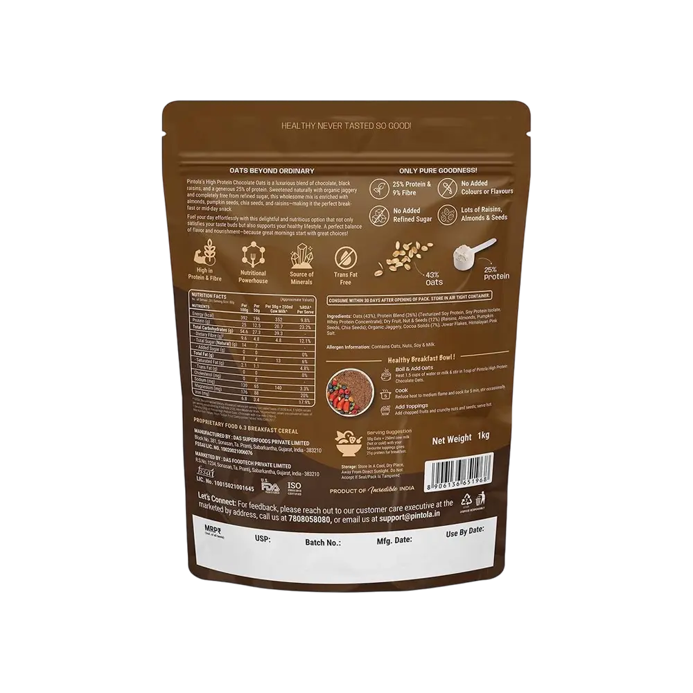 Pintola Premium Oats – 750g