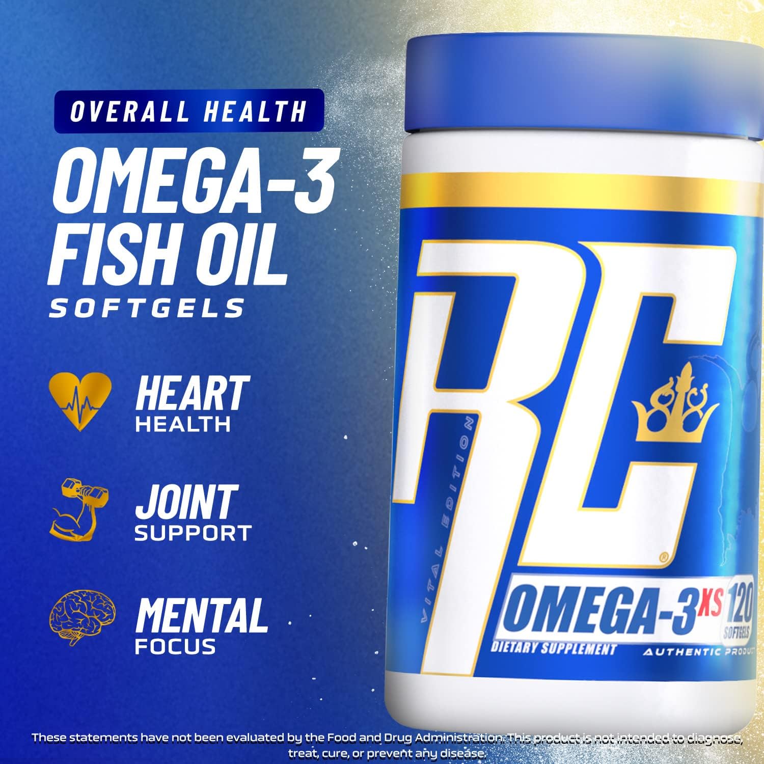Ronnie coleman fish oil 120 caps